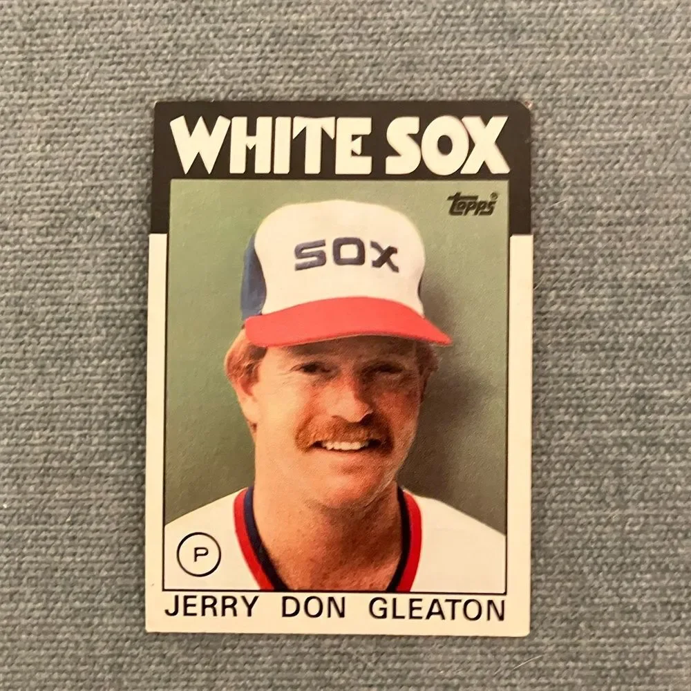 1986 Topps Chicago White Sox Baseball Card